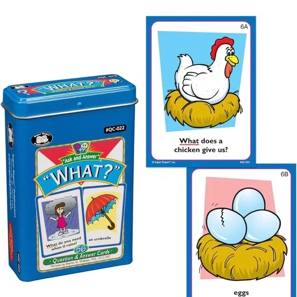 NIB Super Duper Publications "WH" Question Collection 5 Sets of Cards,Ed Resorce - Picture 4 of 12